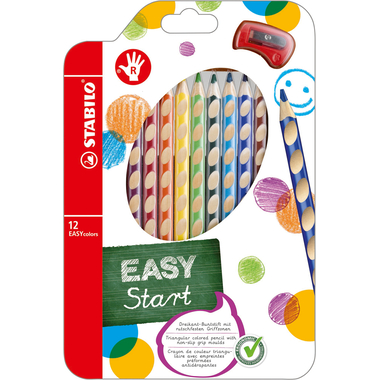 STABILO Farbstifte EASYcolors 332/12 12 Farben R