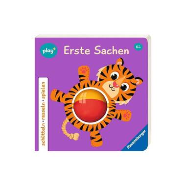 play+ Bilderbuch schütteln, rasseln, spielen: Erste Sachen
