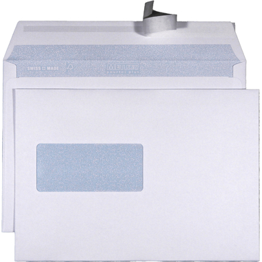 METTLER Buste finestra sinistra C5 8065 100g,ultra bianco,colla 500 p.