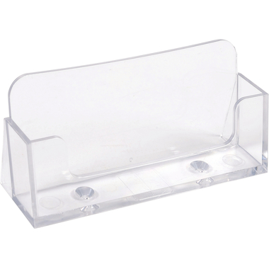 EXACOMPTA Visitenkartenhalter 71058D transparent 34x102x47mm