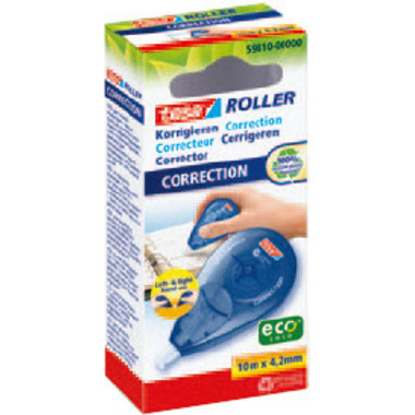 TESA Korrekturroller ecoLogo 598100000 sideway, einweg 4.2mx10mm