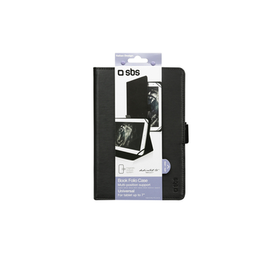 Klapphülle in universellem Hochformat Book Lite für Tablet 7'' | SBS