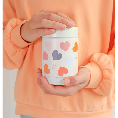ALLC Mug isotherme 8x12x8cm SSFJHE05 Hearts