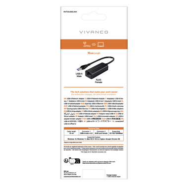 LAN/USB-A 3.0-Adapter | Vivanco