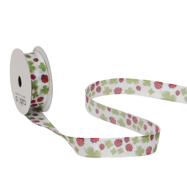 SPYK Bande Cubino 15mm/4m 1143.1564 rouge/blanc Ladybug