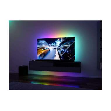 Paulmann EntertainLED USB Strip Éclairage TV RGB+, 65"