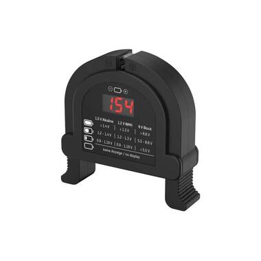 Ansmann battery tester in pocket format