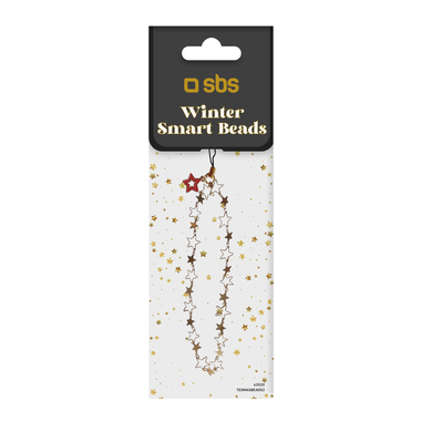 Beaded wrist charm strap for smartphone