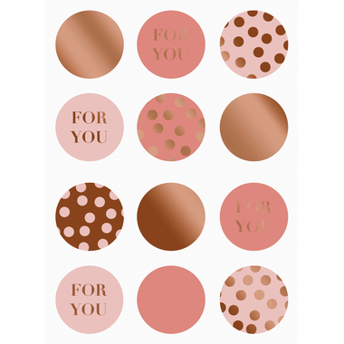 STEWO Sticker Vanda 2582513298 4 Blatt à 12 Stickers