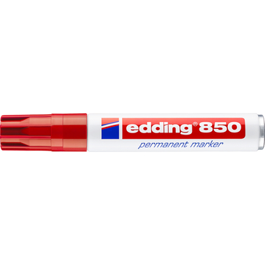 EDDING Marqueur permanent 850 5-15mm 850-2 rouge