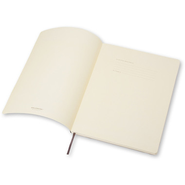 MOLESKINE Taccuino Soft XL 724-7 quadrettato nero