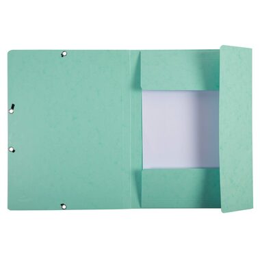 EXACOMPTA Gummibandmappe Aquarel A4 55533E grün