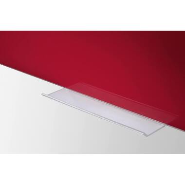 LEGAMASTER Glas-Magnettafel 7-104735 Colour rot, 40x60cm