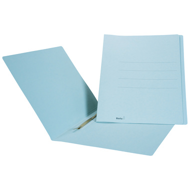 BIELLA Einlagemappe m. Heftzunge A4 25040305U blau 240g/m2 50 Stück