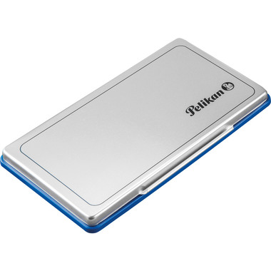 PELIKAN Metall-Stempelkissen blau 331124 Gr.1 16x9cm