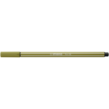 STABILO Stylo Fibre Pen 68 1.1mm 68/37 mud green