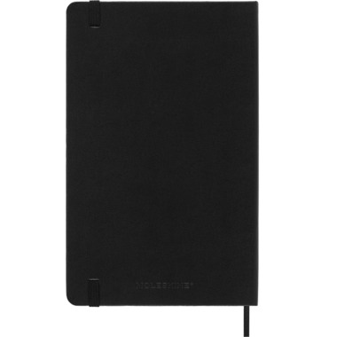 MOLESKINE Wochen-Notizkalender 26/27 DHB18WN3Y27 18M liniert HC schwarz 13x21cm