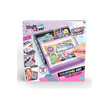 Canal Toys Kits de bricolage Diamond Art 3 in 1 LED Case