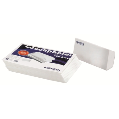 FRANKEN Löscher Whiteboard Z1921 7,5x4,5x16cm, weiss