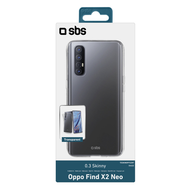 Cover Transparent für Oppo Find X2 Neo