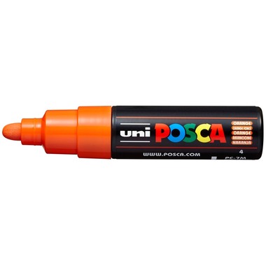 POSCA Marker 4.5-5.5mm PC-7M ORANGE orange, Rundspitze