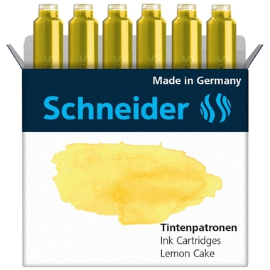 SCHNEIDER Cartuccia inchiostro 166125 lemon cake 6 pcs.