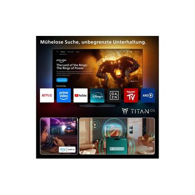 Philips TV 55PUS9000/12 The One 55" 4K QLED Ambilight TV, 2025