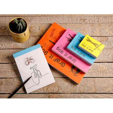 CLAIREFONTAINE Sketchpad Graf it A4 96623C Assortito 80 fogli