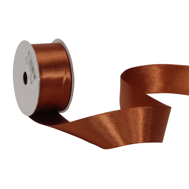 SPYK Satinband Cubino 2082.2564 25mmx4m chocolate
