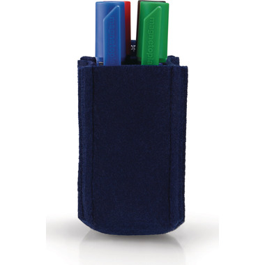 MAGNETOPLAN Portapenne magnetoTray S 1227614 blu, feltro riciclato