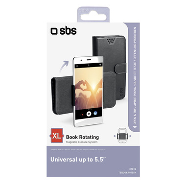 Aufklappbare Universal-Schutzhülle für Smartphones