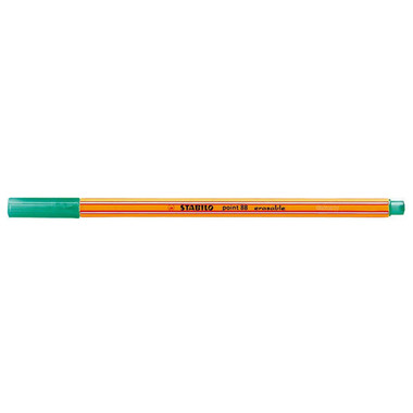 STABILO Fineliner Point 88 0.4mm 88/00-36 grün erasable