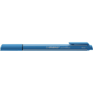 STABILO Fineliner PointMax 0.8mm 488/41 bleu foncé