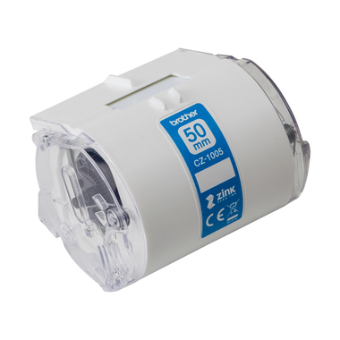 PTOUCH Colour Paper Tape 50mm/5m CZ-1005 VC-500W Compact Label Printer