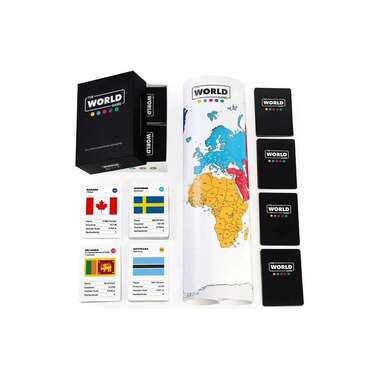 THE WORLD GAME Gioco di carte The World Game -DE-