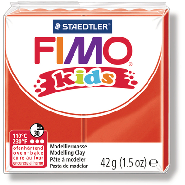 FIMO Knete Kids 42g 8030-2 rot