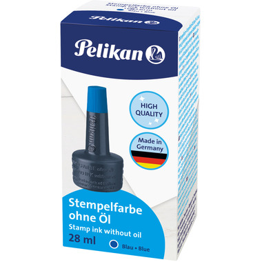 PELIKAN Stempelfarben 4 K 351213 blau
