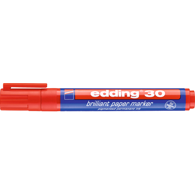EDDING Marqueur permanent 30 30-2 rouge