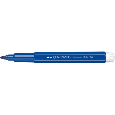 CARAN D'ACHE Stylo fibre Fancolor Maxi 195.160 bleu