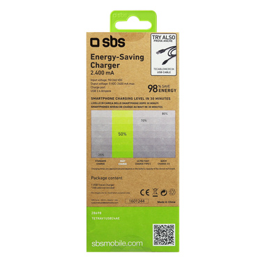 Energiesparendes USB-Reiseladegerät