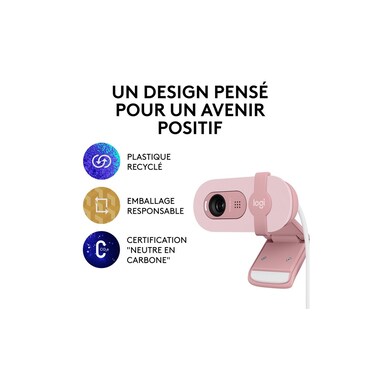 Logitech Brio 100 Rose