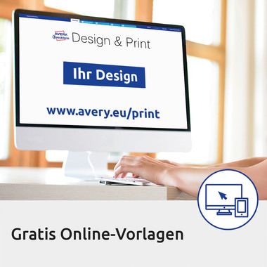 AVERY ZWECKFORM Ordner-Etiketten 61x192mm L4761-100 weiss 400 Stück/100 Blatt