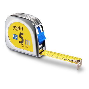 RIEFFEL SWITZERLAND Rollmeter 5m 1225 SB chrom