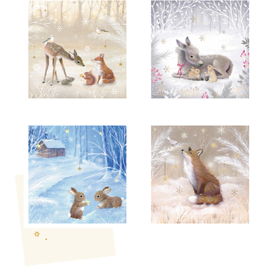 COPPENRATH Adventskalender 15x15cm 72279 Winterzauber