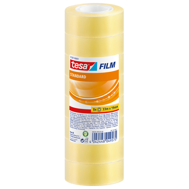 TESA Klebeband stand.Box 33mx19mm 572070000 8 pcs.