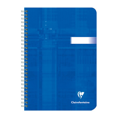 CLAIREFONTAINE Cahier spirale A5 8532C ass., quadrillé, 5mm 50 feuil.