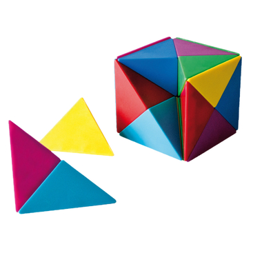 TRENDFORM Magnete TANGRAM CUBE TM0100 24er Set
