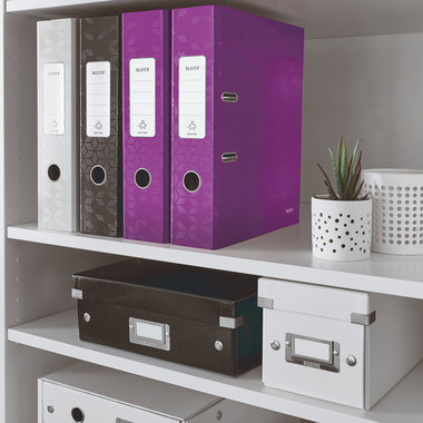 LEITZ Ordner WOW 180° 8cm 10050062 violett A4