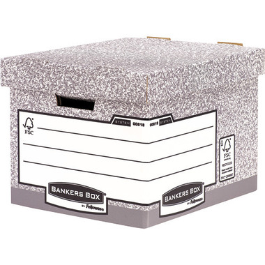 FELLOWES BankersBox Standard 00810-FFEU grigio/bian. 335x292x404mm