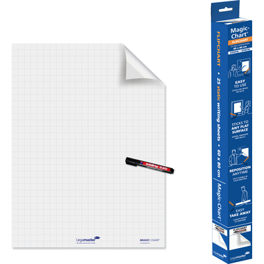 LEGAMASTER Magic-Chart Flipchart Film 7-159000 60cm 25 feuilles